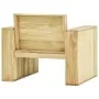 Gartenmöbel-Set 3-teilig aus imprägniertem Kiefernholz von vidaXL, Gartensets - Ref: Foro24-3053202, Preis: 398,60 €, Rabatt: %