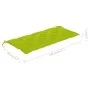 Banco de jardín con cojín bambú 120 cm by vidaXL, garden benches - Ref: Foro24-3063902, Price: 144,20 €, Discount: %