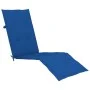 Garden lounger with footrest and cushion in solid acacia wood by vidaXL, Loungers - Ref: Foro24-3064024, Price: 141,90 €, Dis...