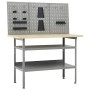 Workbench with three wall panels by vidaXL, Work tables - Ref: Foro24-3053426, Price: 206,35 €, Discount: %