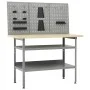 Workbench with three wall panels by vidaXL, Work tables - Ref: Foro24-3053426, Price: 190,26 €, Discount: %