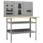 Workbench with three wall panels by vidaXL, Work tables - Ref: Foro24-3053426, Price: 206,35 €, Discount: %