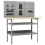 Workbench with three wall panels by vidaXL, Work tables - Ref: Foro24-3053426, Price: 190,26 €, Discount: %