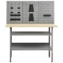 Workbench with three wall panels by vidaXL, Work tables - Ref: Foro24-3053426, Price: 206,35 €, Discount: %