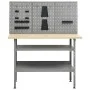 Workbench with three wall panels by vidaXL, Work tables - Ref: Foro24-3053426, Price: 190,26 €, Discount: %