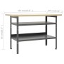 Workbench with three wall panels by vidaXL, Work tables - Ref: Foro24-3053426, Price: 206,35 €, Discount: %