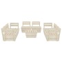 Muebles de palets para jardín 9 pzas madera de abeto impregnada by vidaXL, Garden sets - Ref: Foro24-3063730, Price: 495,62 €...