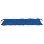 Folding garden bench with bamboo cushion 118 cm by vidaXL, garden benches - Ref: Foro24-3063874, Price: 96,49 €, Discount: %