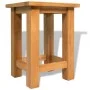 Side tables 2 units solid oak wood 27x24x37 cm by vidaXL, Side tables - Ref: Foro24-3053417, Price: 87,19 €, Discount: %