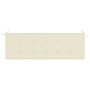 Solid acacia wood garden bench with cushion, 157 cm by vidaXL, garden benches - Ref: Foro24-3064268, Price: 174,98 €, Discoun...