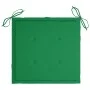 Klappbare Gartenstühle, 2 Stück, Kissen aus massivem Akazienholz von vidaXL, Gartenstühle - Ref: Foro24-3064487, Preis: 120,9...