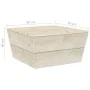 Pallet furniture for garden 3 pieces impregnated fir wood by vidaXL, Garden sets - Ref: Foro24-3063710, Price: 143,95 €, Disc...