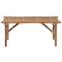 Folding garden bench with bamboo cushion 118 cm by vidaXL, garden benches - Ref: Foro24-3063871, Price: 91,49 €, Discount: %