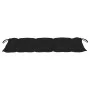 Folding garden bench with bamboo cushion 118 cm by vidaXL, garden benches - Ref: Foro24-3063871, Price: 96,52 €, Discount: %