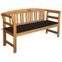 Gartenbank mit Kissen aus massivem Akazienholz 157 cm von vidaXL, Gartenbänke - Ref: Foro24-3064273, Preis: 178,18 €, Rabatt: %