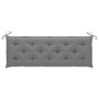 Gartenbank mit Kissen massives Akazienholz 157 cm von vidaXL, Gartenbänke - Ref: Foro24-3064282, Preis: 181,72 €, Rabatt: %