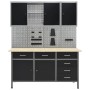 Workbench with four wall panels and two cabinets by vidaXL, Work tables - Ref: Foro24-3053440, Price: 657,76 €, Discount: %