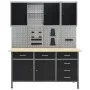 Workbench with four wall panels and two cabinets by vidaXL, Work tables - Ref: Foro24-3053440, Price: 808,90 €, Discount: %