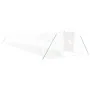 Invernadero con estructura de acero blanco 60 m² 20x3x2 m de vidaXL, Invernaderos - Ref: Foro24-3188058, Precio: 723,85 €