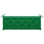 Banco de jardín con cojín madera maciza de acacia 157 cm de vidaXL, Bancos de jardín - Ref: Foro24-3064286, Precio: 177,24 €,...