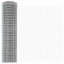Reja con postes Plateado 1.2 x 25 m Acero