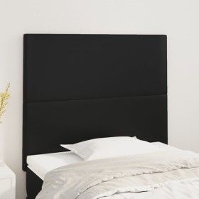 Kopfteile 2 Einheiten aus schwarzem Kunstleder 100x5x78/88 cm von vidaXL, Kopf- und Fußteile - Ref: Foro24-3116136, Preis: 50...