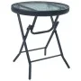 Mesa y sillas de bistró 3 piezas acero gris taupe von vidaXL, Gartensets - Ref: Foro24-3054574, Preis: 140,29 €, Rabatt: %