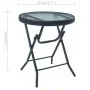 Mesa y sillas de bistró 3 piezas acero gris taupe von vidaXL, Gartensets - Ref: Foro24-3054574, Preis: 140,29 €, Rabatt: %