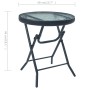 Mesa y sillas de bistró 3 piezas acero gris taupe von vidaXL, Gartensets - Ref: Foro24-3054574, Preis: 144,07 €, Rabatt: %