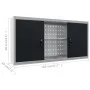 Workbench with three wall panels and a cabinet by vidaXL, Work tables - Ref: Foro24-3053432, Price: 391,62 €, Discount: %