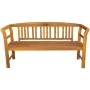 Banco de jardín con cojín madera maciza de acacia 157 cm de vidaXL, Bancos de jardín - Ref: Foro24-3064272, Precio: 188,99 €,...