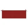 Garden bench with cushion solid acacia wood 157 cm by vidaXL, garden benches - Ref: Foro24-3064272, Price: 183,13 €, Discount: %