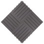 Terrassenfliesen 20 Stück Massivholz Akazie grau 30x30 cm von vidaXL, Böden und Teppiche - Ref: Foro24-3054432, Preis: 101,08...