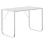 Weißer Computertisch aus Spanplatte, 110 x 60 x 73 cm von vidaXL, Schreibtische - Ref: Foro24-30201, Preis: 106,30 €, Rabatt: %