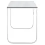 Weißer Computertisch aus Spanplatte, 110 x 60 x 73 cm von vidaXL, Schreibtische - Ref: Foro24-30201, Preis: 106,30 €, Rabatt: %