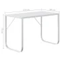 Weißer Computertisch aus Spanplatte, 110 x 60 x 73 cm von vidaXL, Schreibtische - Ref: Foro24-30201, Preis: 106,30 €, Rabatt: %