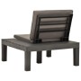 Garden loungers with cushions 4 units anthracite gray plastic by vidaXL, Garden chairs - Ref: Foro24-3054427, Price: 341,26 €...