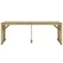 Set muebles de comedor de jardín 7 pzas madera pino impregnada de vidaXL, Conjuntos de jardín - Ref: Foro24-3054429, Precio: ...