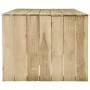 Set muebles de comedor de jardín 7 pzas madera pino impregnada de vidaXL, Conjuntos de jardín - Ref: Foro24-3054429, Precio: ...