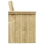 Set muebles de comedor de jardín 7 pzas madera pino impregnada de vidaXL, Conjuntos de jardín - Ref: Foro24-3054429, Precio: ...