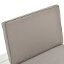 Tumbonas de jardín con cojines 2 unidades plástico blanco de vidaXL, Sillas de jardín - Ref: Foro24-3054424, Precio: 171,98 €