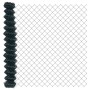 Reja con postes Verde 1.5 x 10 m Acero