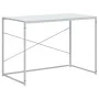 Weißer Computertisch aus Holzwerkstoff, 110 x 60 x 70 cm von vidaXL, Schreibtische - Ref: Foro24-30209, Preis: 105,37 €, Raba...