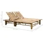 Bamboo lounger with cushions for 2 people by vidaXL, Loungers - Ref: Foro24-3063946, Price: 341,68 €, Discount: %