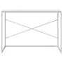 Weißer Computertisch aus Holzwerkstoff, 110 x 60 x 70 cm von vidaXL, Schreibtische - Ref: Foro24-30209, Preis: 105,37 €, Raba...