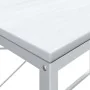 Weißer Computertisch aus Holzwerkstoff, 110 x 60 x 70 cm von vidaXL, Schreibtische - Ref: Foro24-30209, Preis: 105,37 €, Raba...