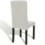 Funda para silla elástica recta 6 unidades crema de vidaXL, Fundas - Ref: Foro24-130380, Precio: 28,93 €, Descuento: %