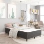 Box spring bed dark gray fabric 120x200 cm by vidaXL, Beds and slatted bases - Ref: Foro24-3054707, Price: 325,54 €, Discount: %