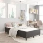 Boxspringbett dunkelgrauer Stoff 120x200 cm von vidaXL, Betten und Lattenroste - Ref: Foro24-3054707, Preis: 325,54 €, Rabatt: %