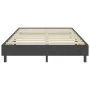 Boxspringbett dunkelgrauer Stoff 120x200 cm von vidaXL, Betten und Lattenroste - Ref: Foro24-3054707, Preis: 325,54 €, Rabatt: %